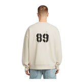 G Star Sprayed 89 Graphic Loose Sweater - Whitebait